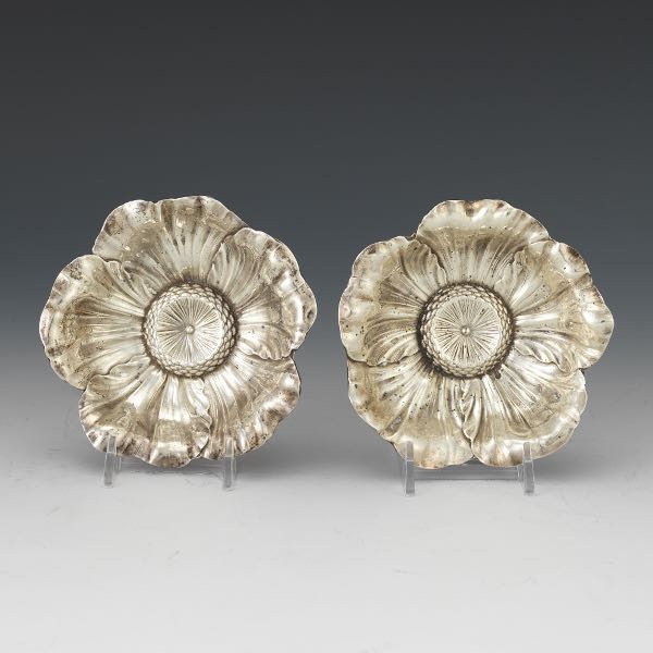 ART NOUVEAU PAIR OF STERLING SILVER 3a737d