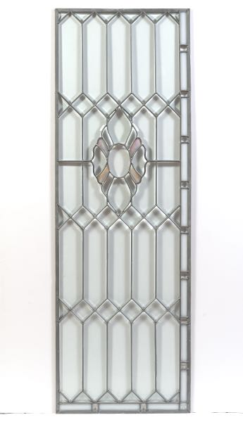 BEVELED DIAMOND SHAPED GLASS WINDOW