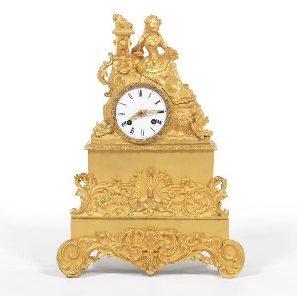 FRENCH D ORE MANTLE CLOCK CIRCA 3a743c