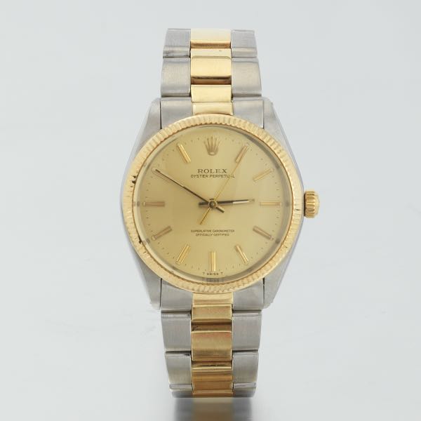 ROLEX TWO TONE OYSTER PERPETUAL 3a744b