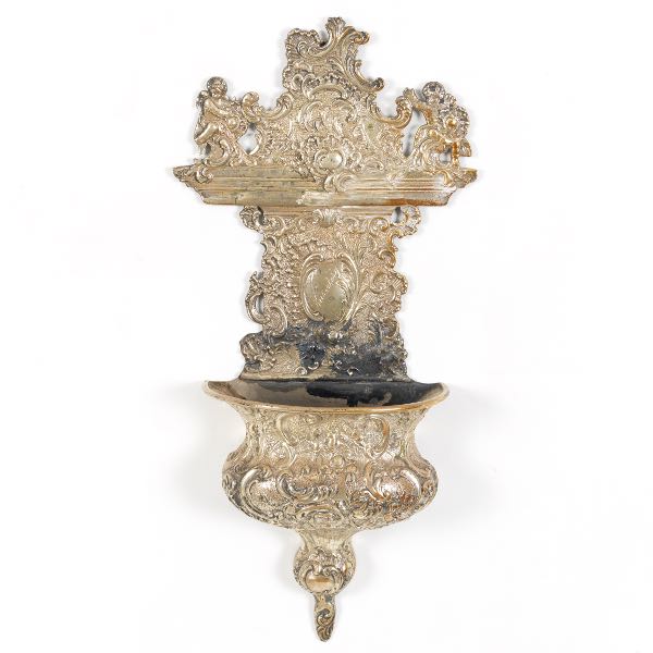 GERMAN STERLING SILVER ROCOCO ECCLESIASTICAL