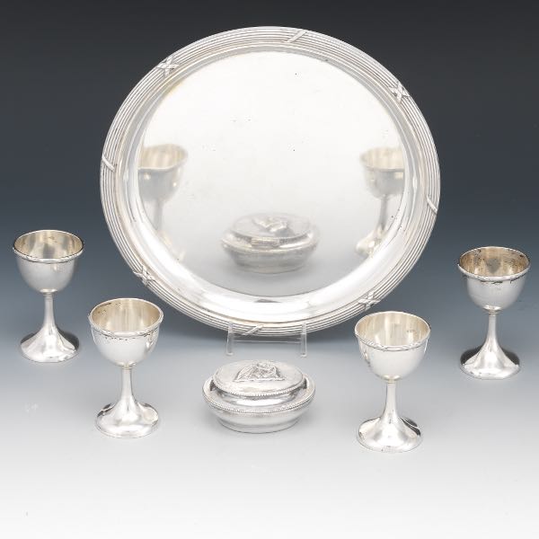 GERMAN SILVER TABLE ITEMS  Including