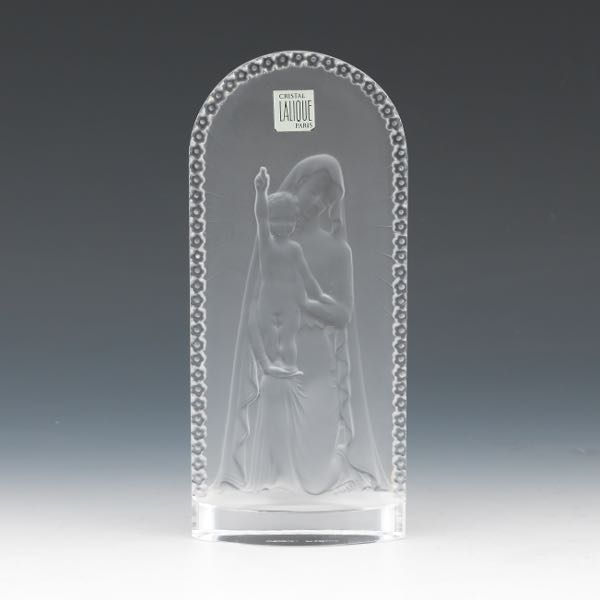 LALIQUE MADONNA AND CHILD CRYSTAL 3a752c