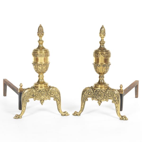 PAIR OF FRENCH EMPIRE STYLE GILT