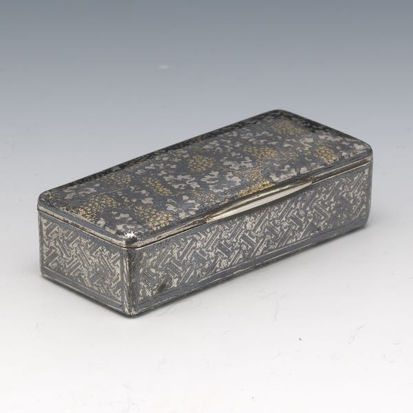 FRENCH NIELLO PARCEL GILT STERLING 3a7766