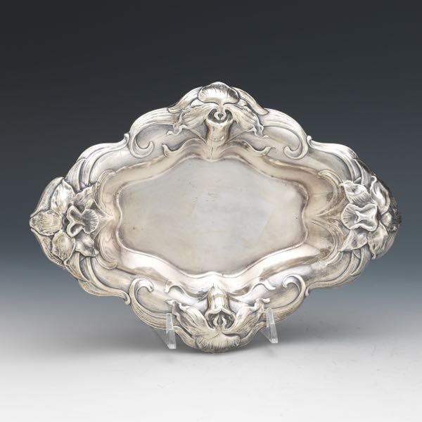 REED & BARTON ART NOUVEAU BON BON DISH,