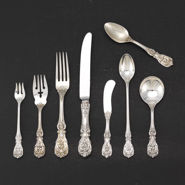 REED & BARTON STERLING SILVER DINNER