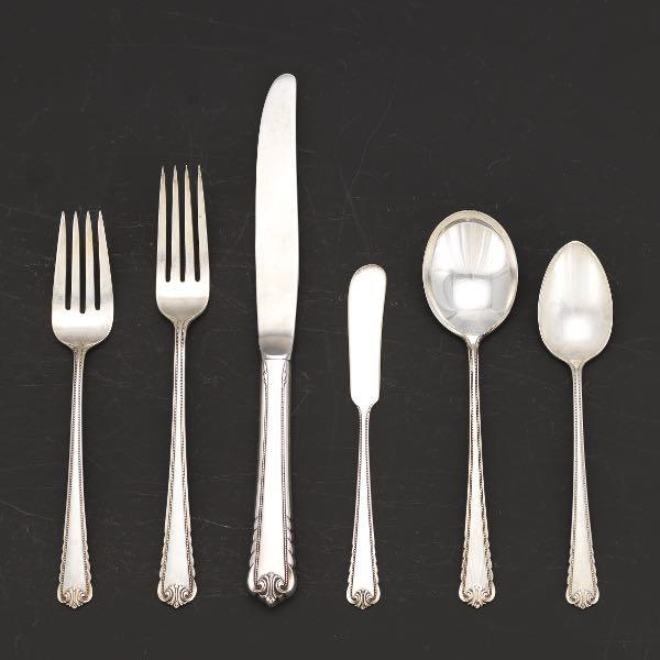 ROGERS STERLING SILVER TABLEWARE SERVICE