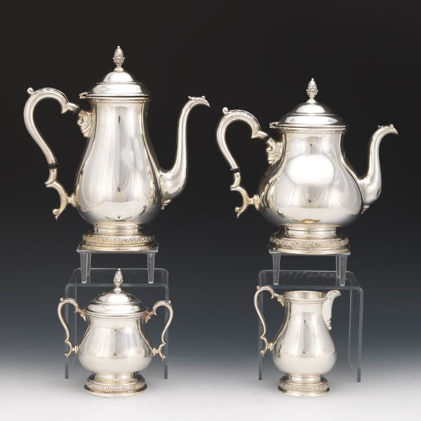 INTERNATIONAL STERLING SILVER TEA/COFFEE