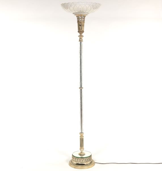 FLOOR LAMP 68" x 16" Torchiere