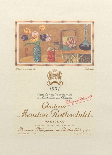 CHATEAU MOUTON ROTHSCHILD WINE 3a7a6c