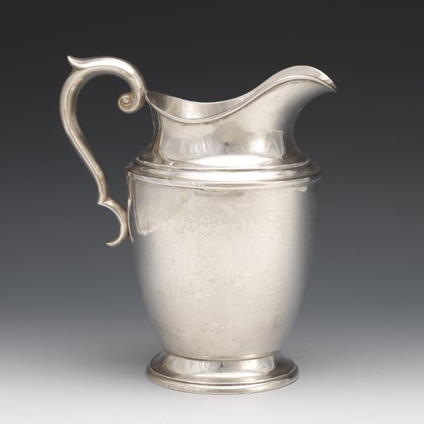 ALVIN STERLING SILVER WATER PITCHER