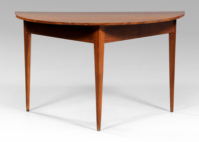 Federal Walnut Table probably Georgia,