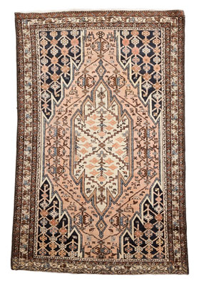Persian Rug central medallion with