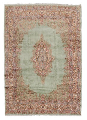 Kerman Rug late 20th century floral 3a7bde