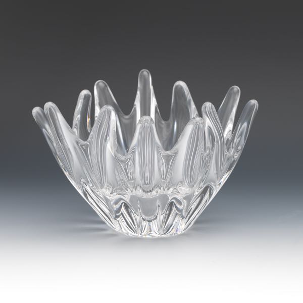 DAUM CRYSTAL SPLASH BOWL 5  3a7c1a