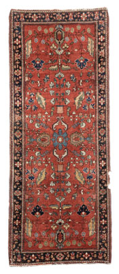 Sarouk Rug 2 ft. x 4 ft. 10 in.,