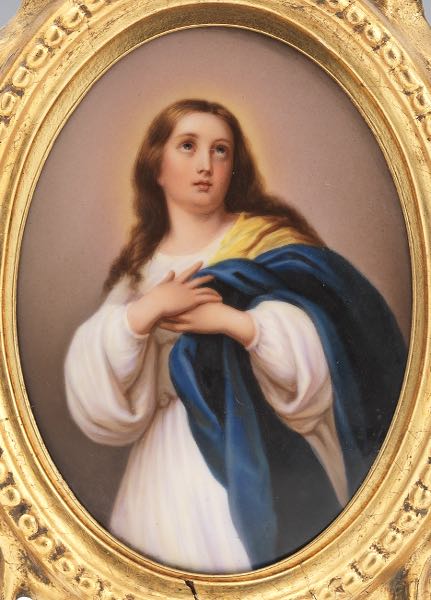 GERMAN PORCELAIN PLAQUE OF THE 3a7c97