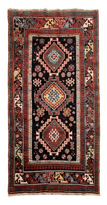 Kazak Rug mid 20th century three 3a7cc6