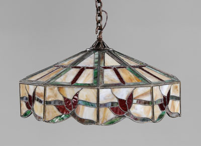Stained Glass Hanging Shade ten
