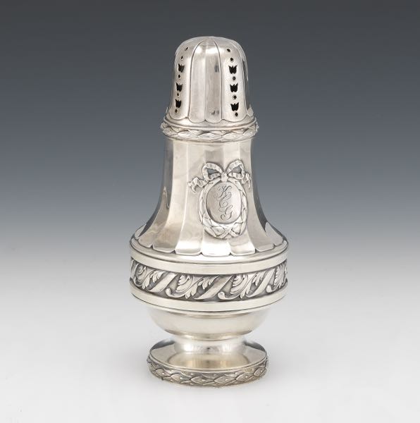 FRENCH STERLING SILVER MUFFINEER