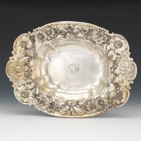 WHITING STERLING SILVER BOWL 12 3a7ddc