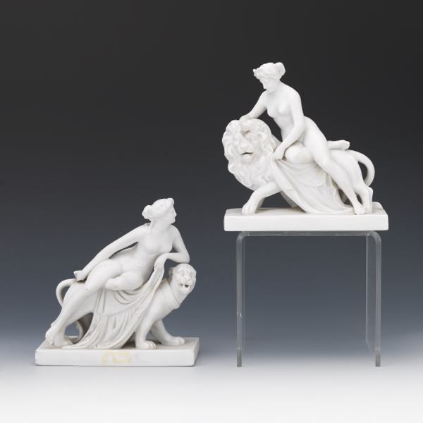 PARIAN FIGURES AFTER JOHN BELL (1811-95),