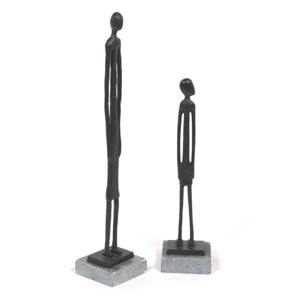 PAIR OF BRONZE SCULPTURES IN MANNER 3a7f30