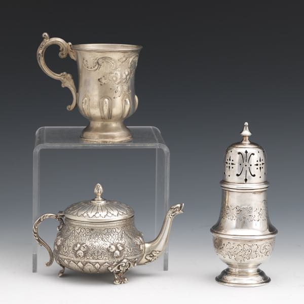 AMERICAN COIN SILVER CUP BY PETER KRIDER,