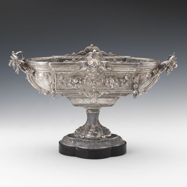 FRENCH SILVER PLATED JARDINIERE 3a7fcb