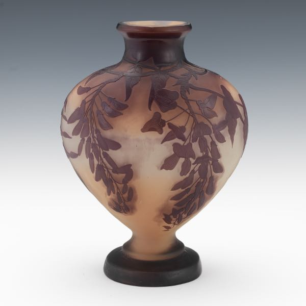LARGE GALLE CAMEO WISTERIA VASE 3a7fe9