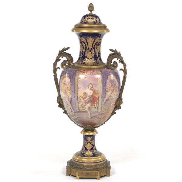 SEVRES PORCELAIN WITH D ORE BRONZE 3a8014