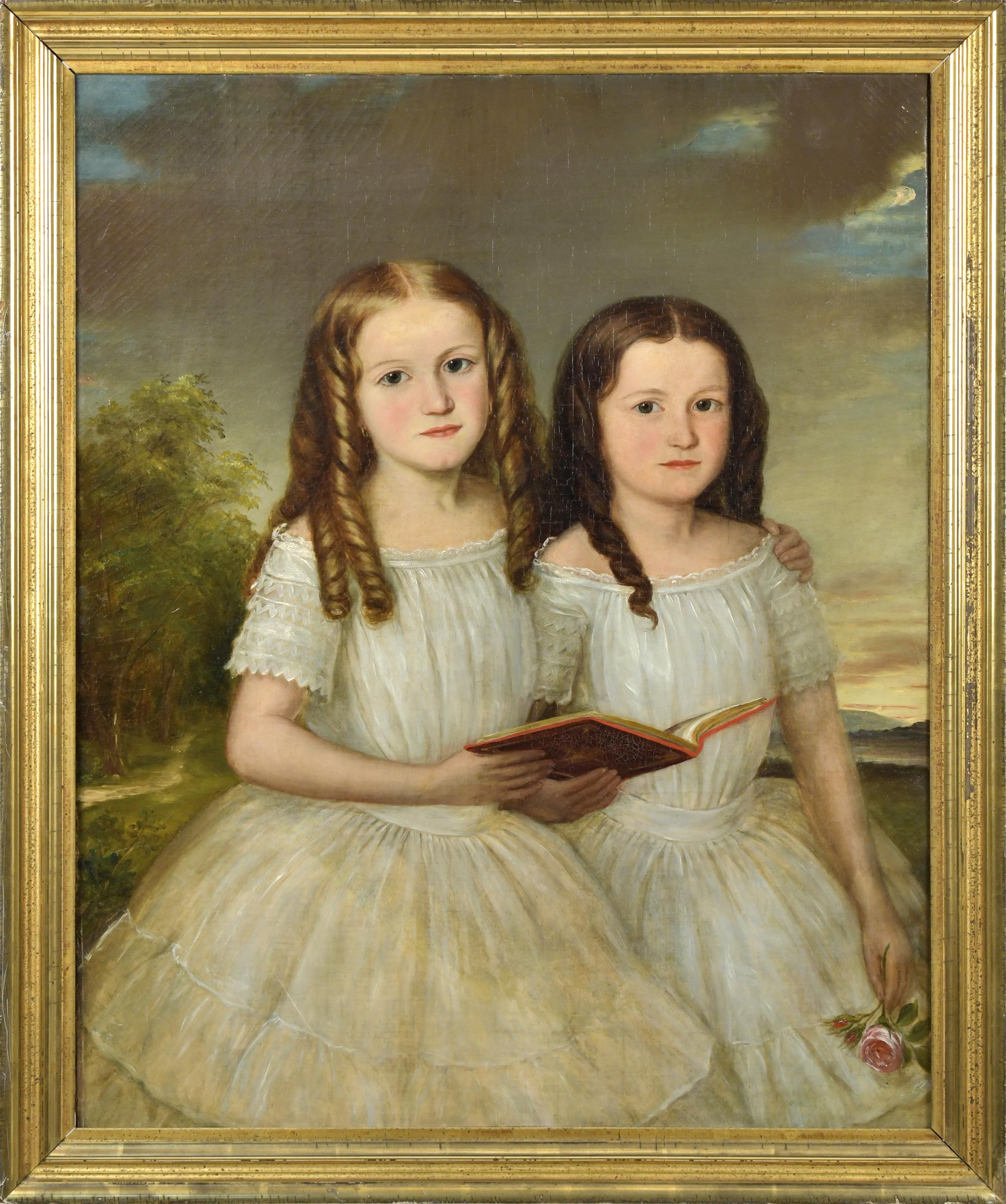 EARLY 19TH C. OIL ON CANVAS, PORTRAIT