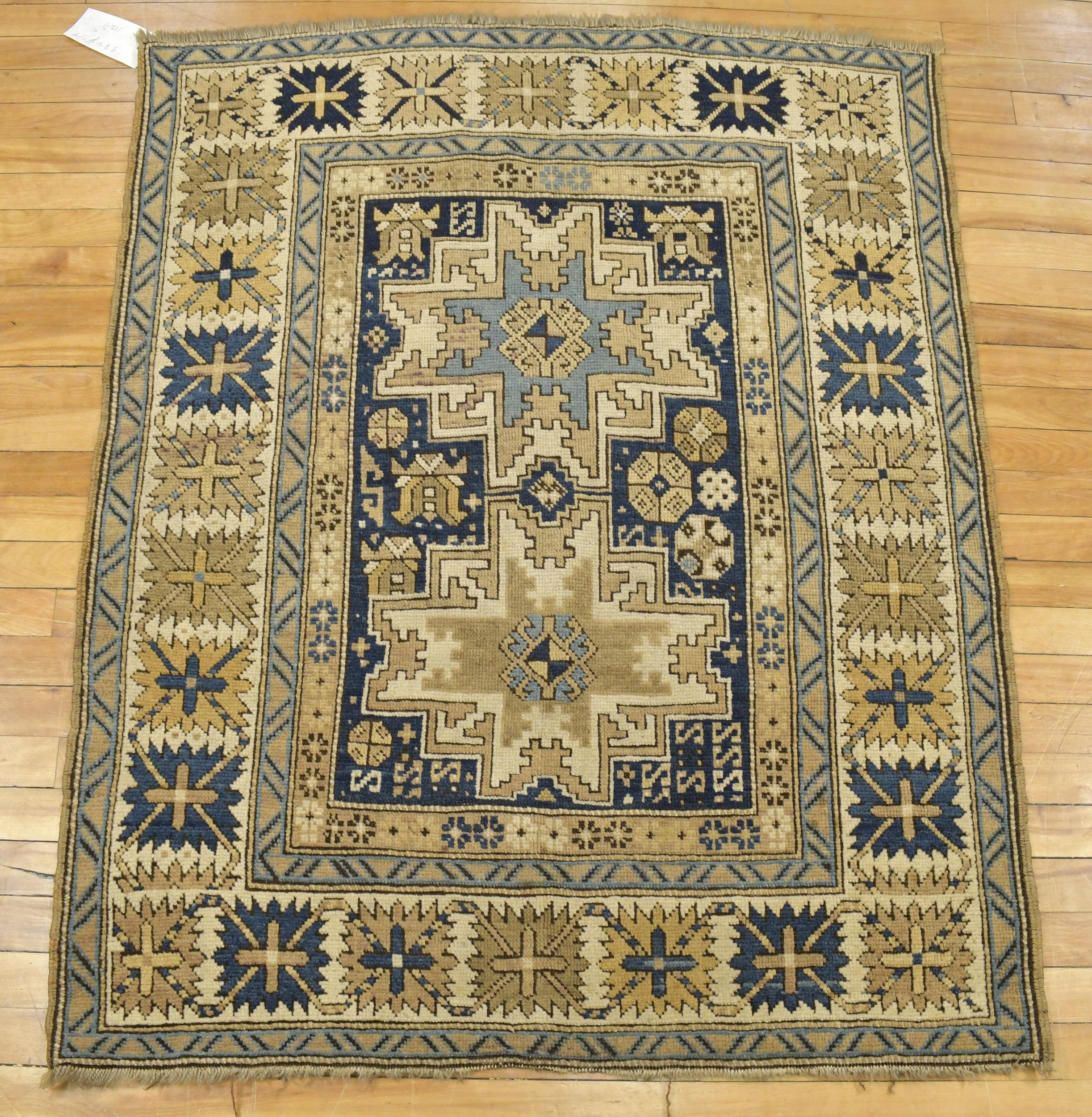 ANTIQUE ORIENTAL CAUCASIAN SCATTER 3aa8bd