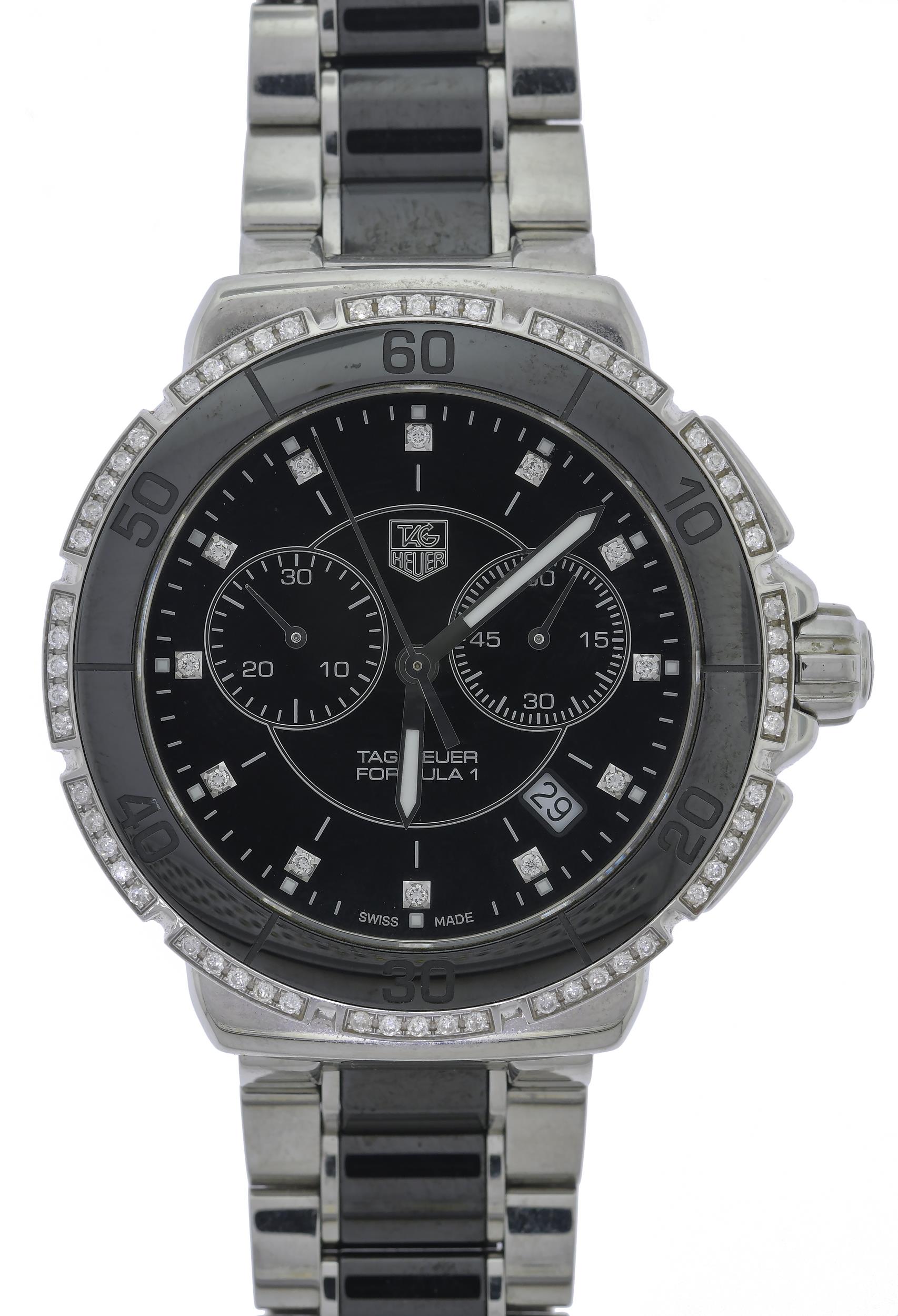 MEN S TAG HEUER FORMULA 1 DIAMOND 3aa8d6