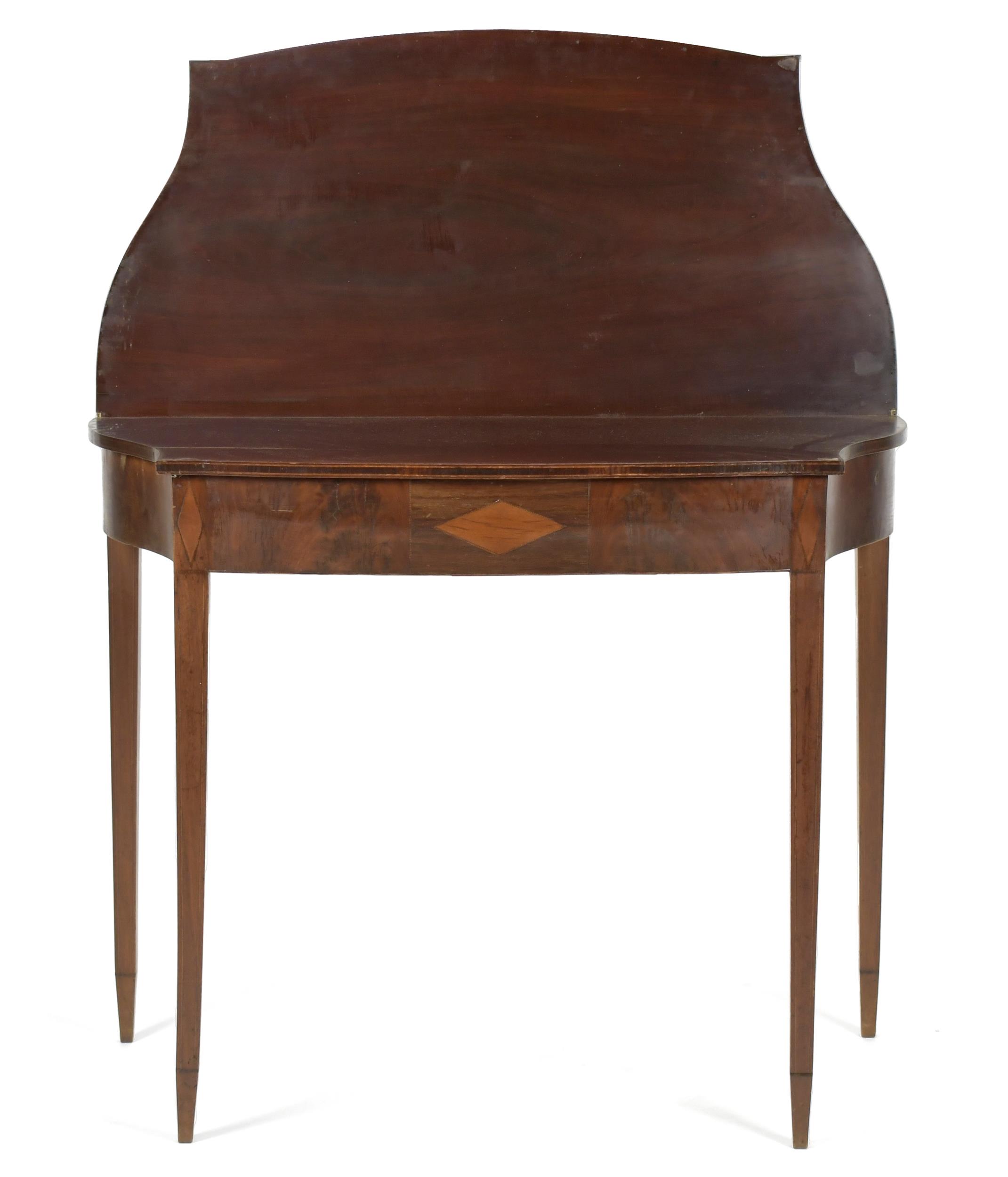 LATE 18TH C INLAID MAHOGANY HEPPLEWHITE 3aa986