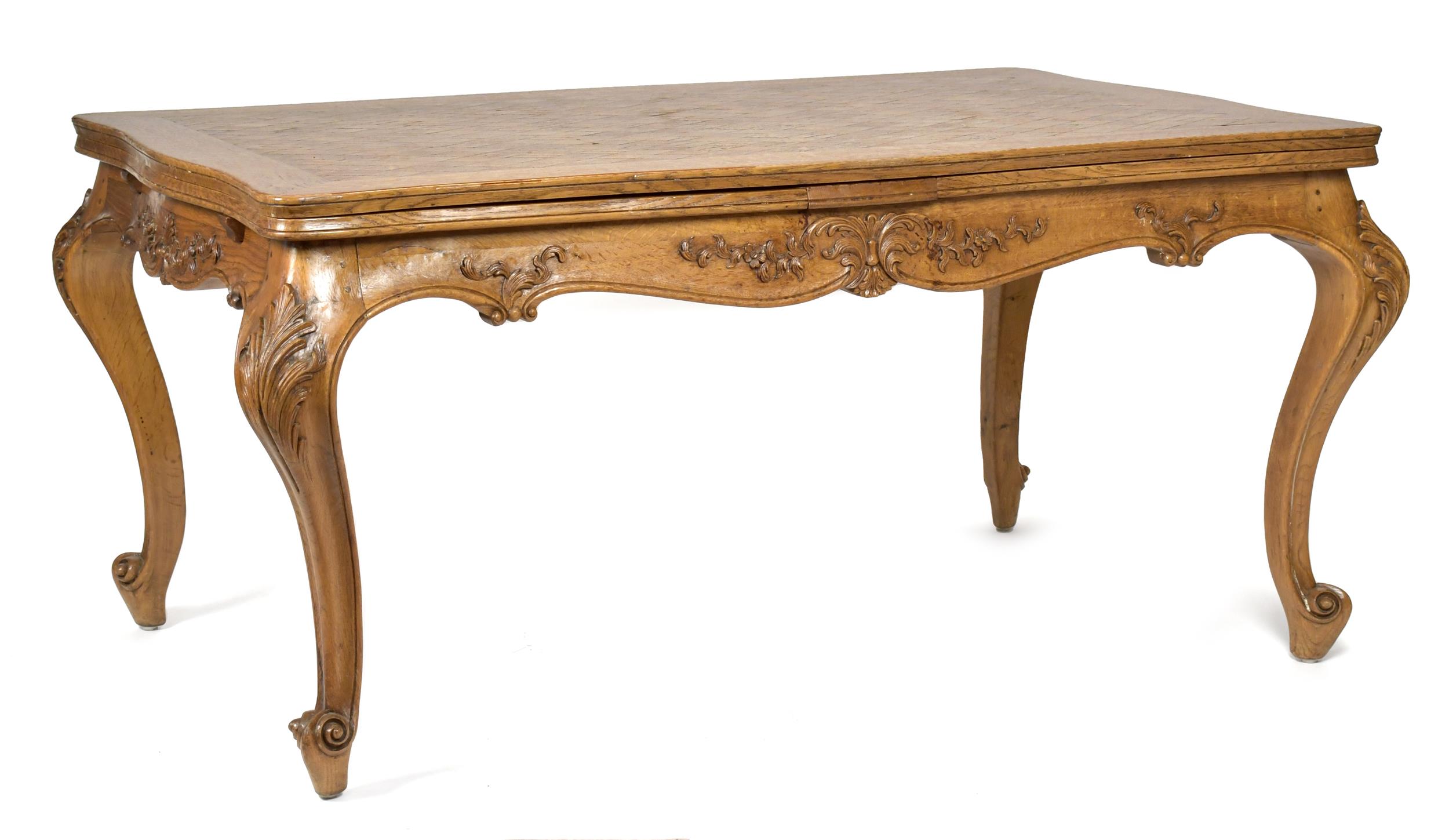 19TH C FRENCH LOUIS XV STYLE DINING 3aa9a7