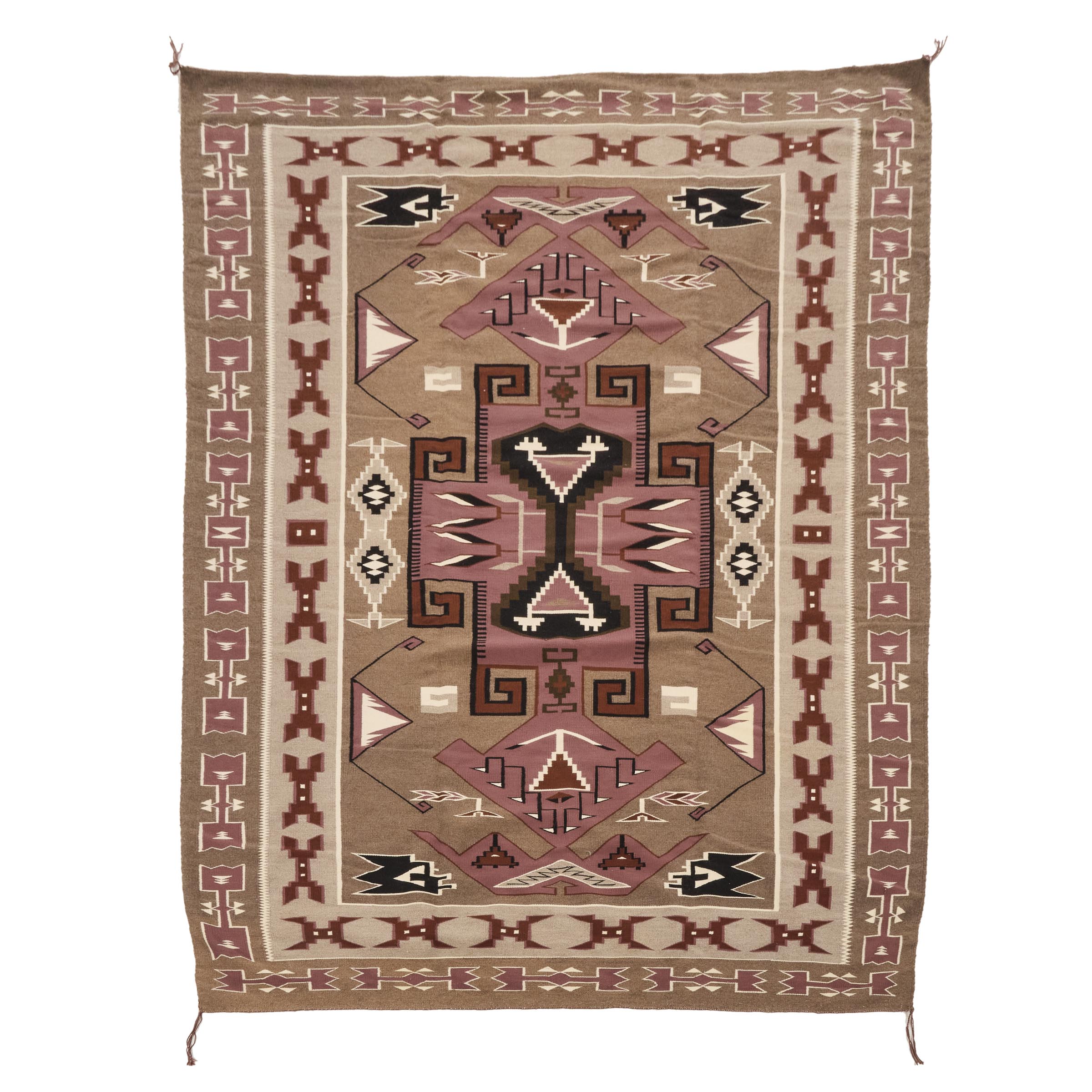 Large Navajo Carpet late 20th 3aa9ae