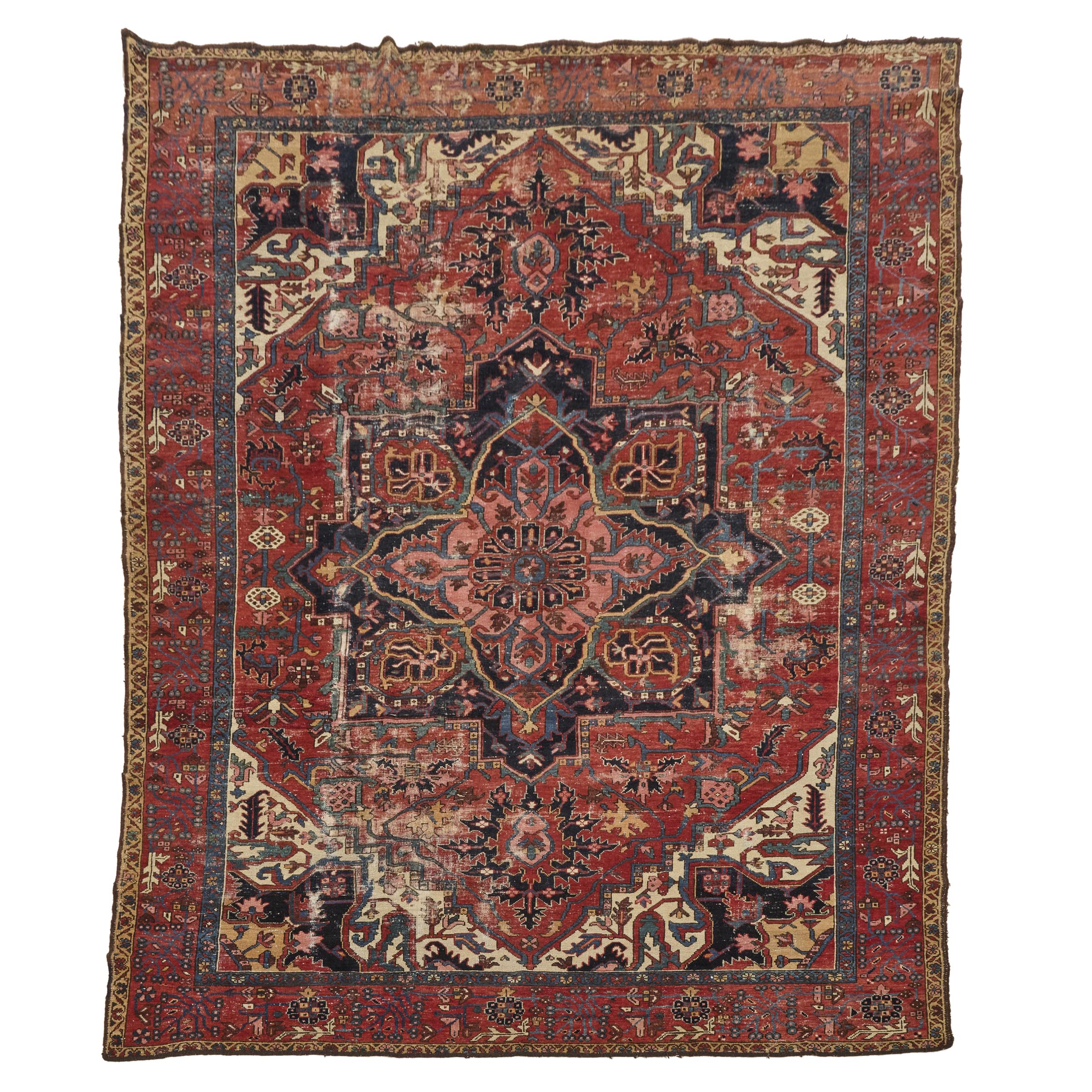 Karaja Carpet, Heriz Design, Persian,