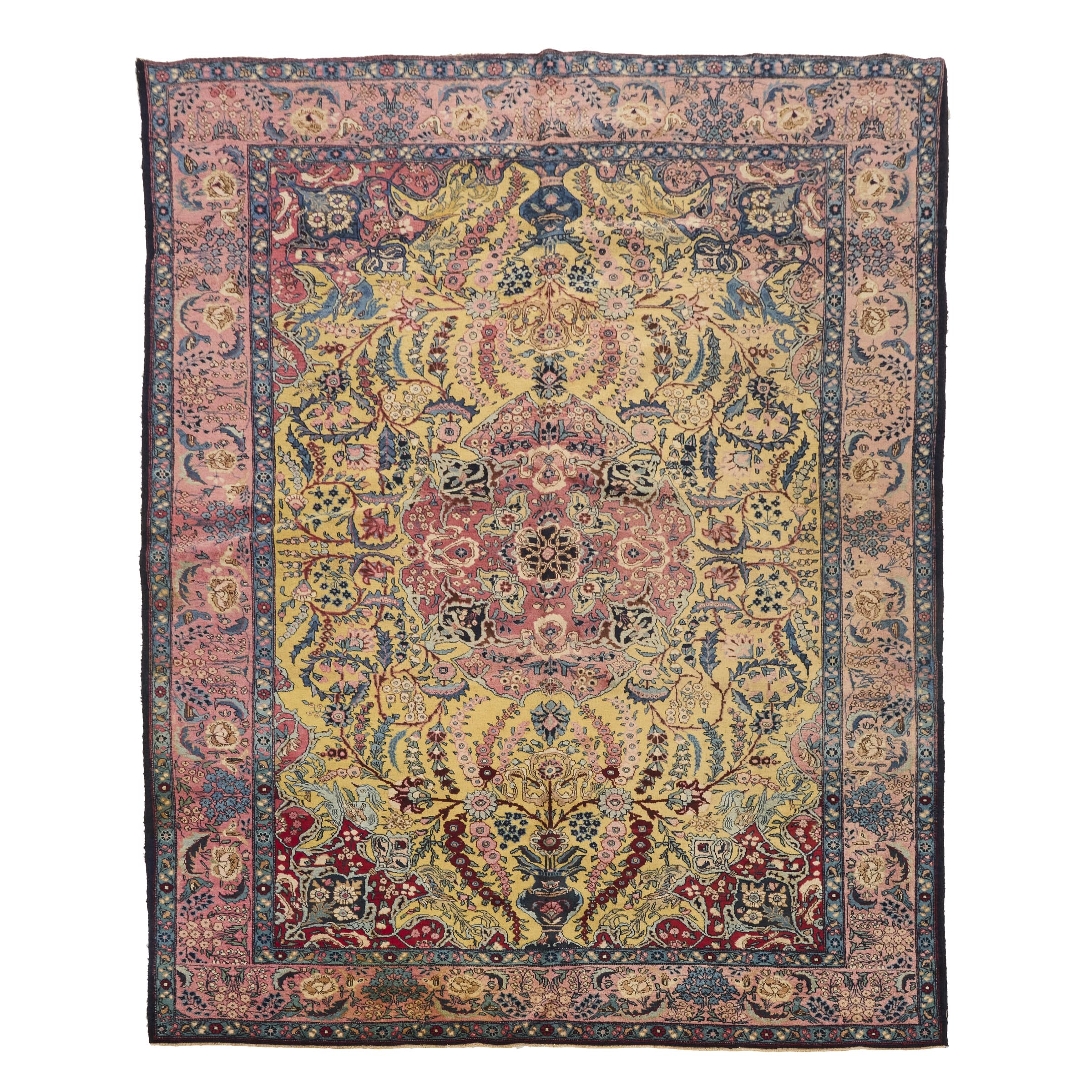 Tabriz Carpet Persian c 1900 3aa9c2