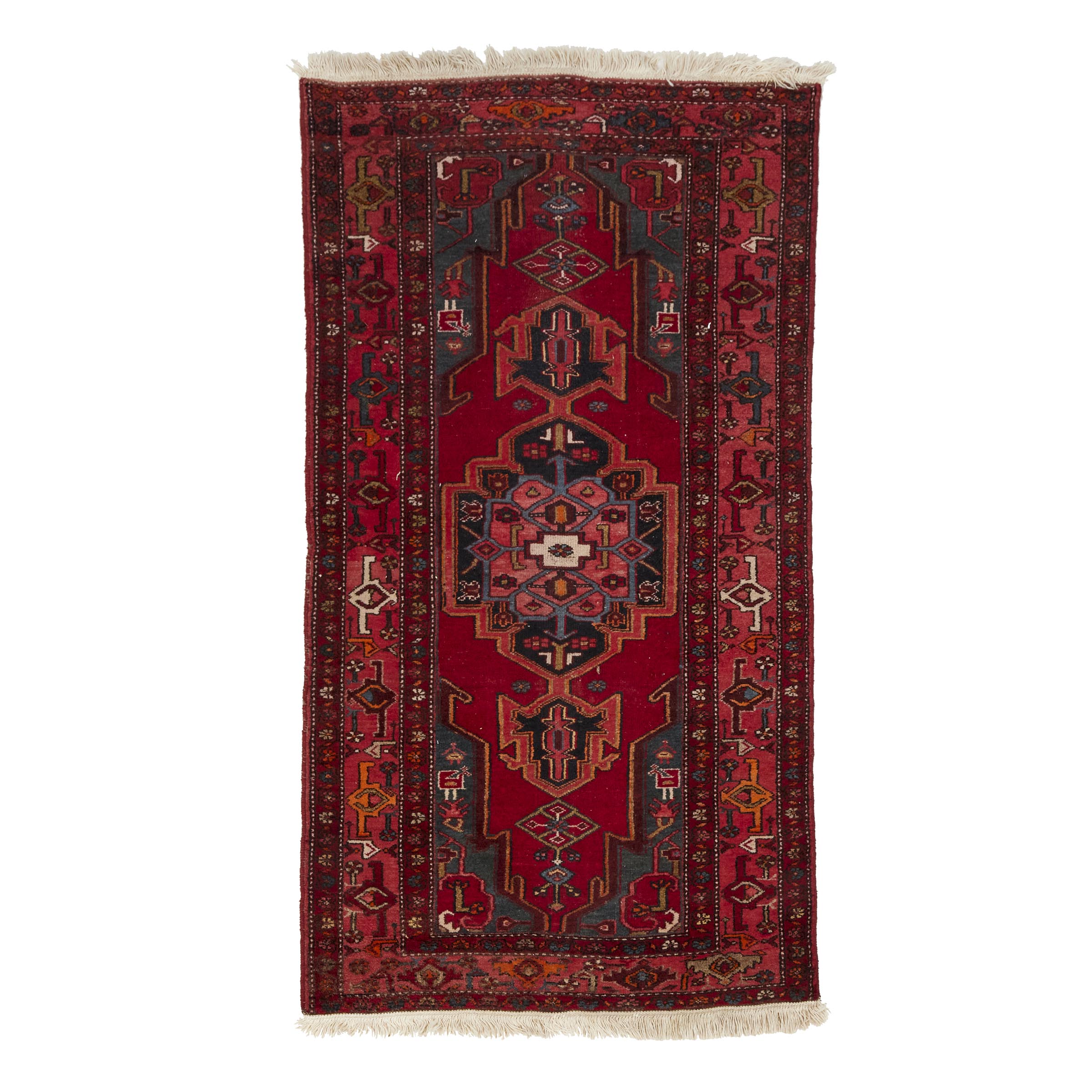 Hamadan Rug, Persian, c.1960  