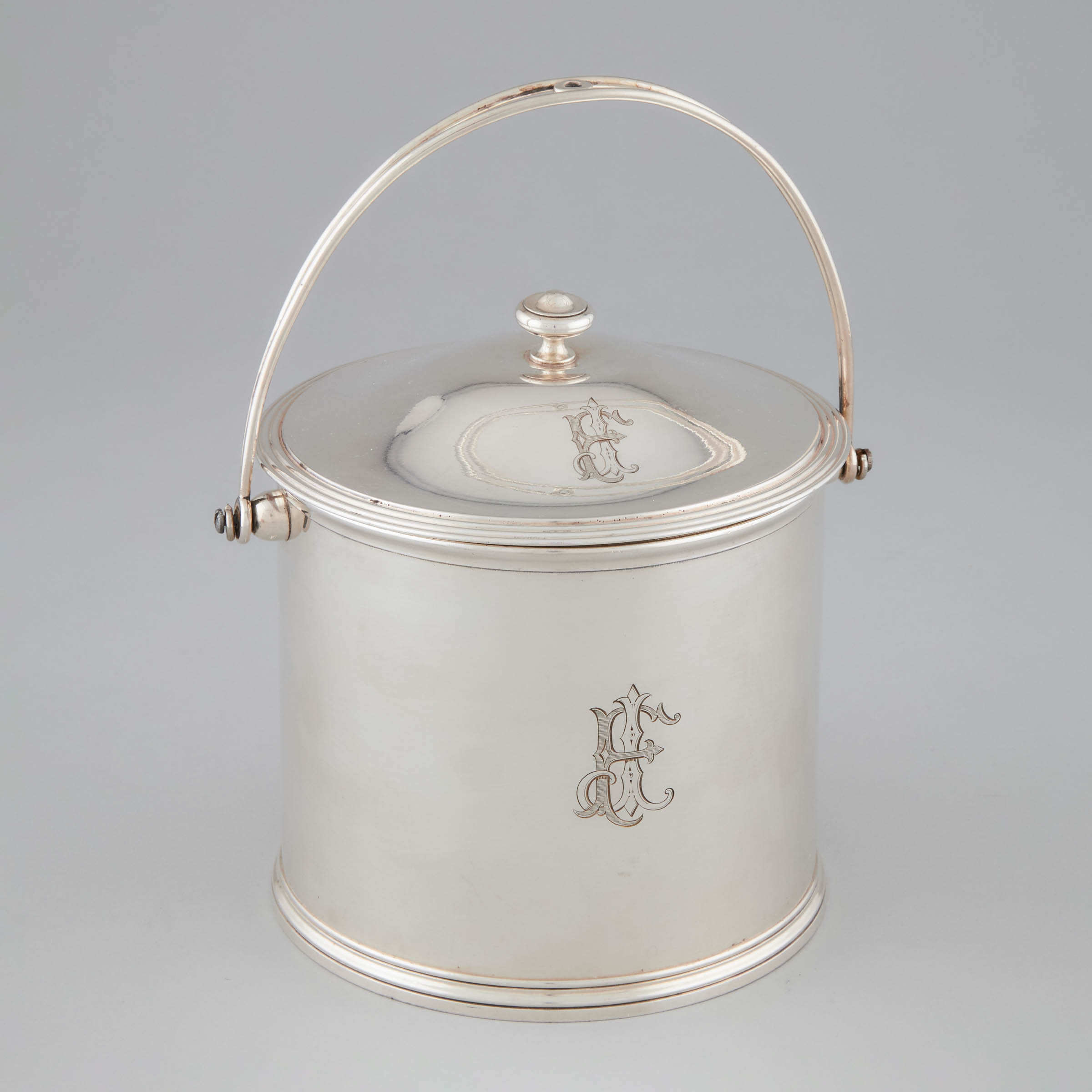 French Silver Plated Ice Bucket  3aabc5