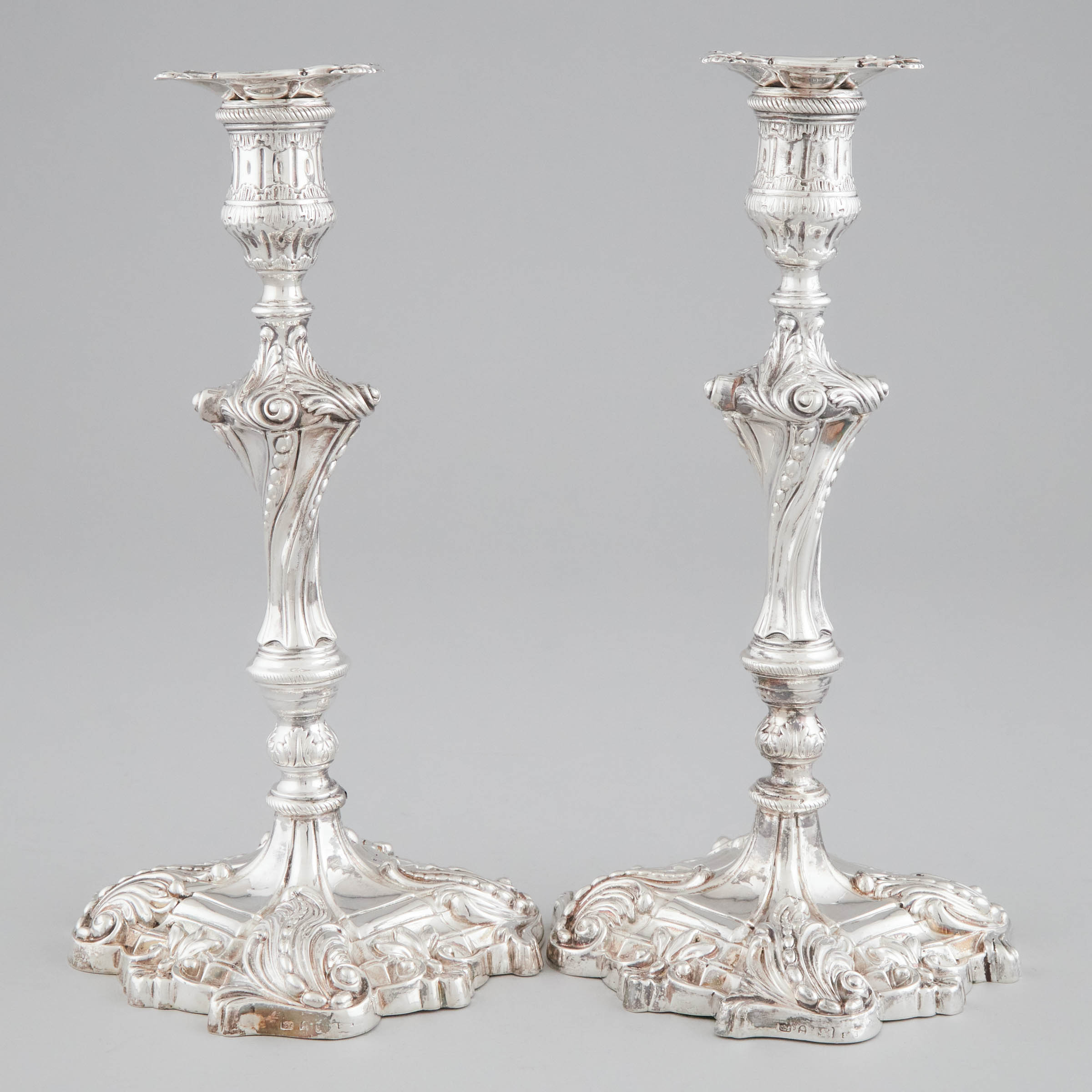 Pair of George IV Silver Table 3aabde