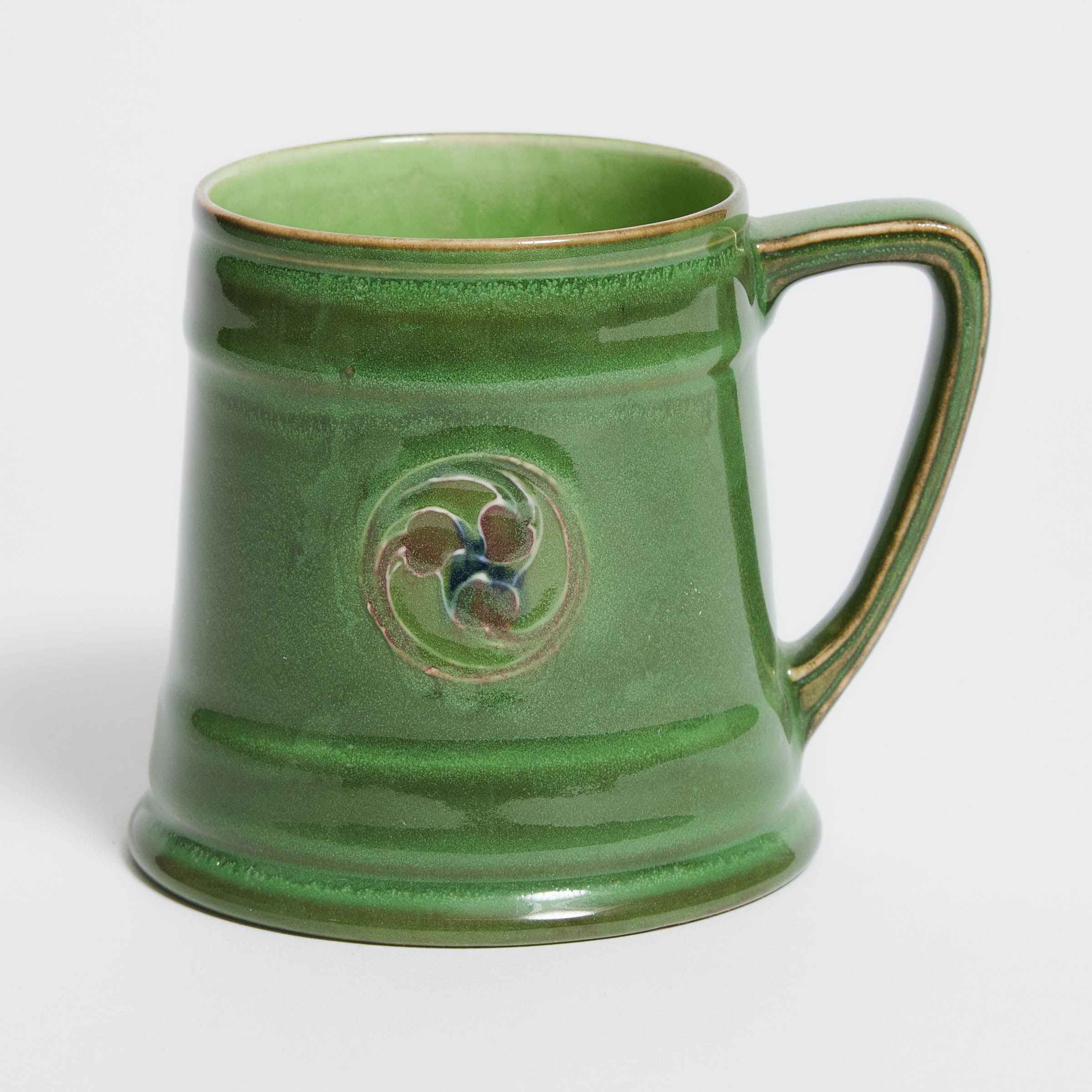 Moorcroft Green Flamminian Mug  3aabf9