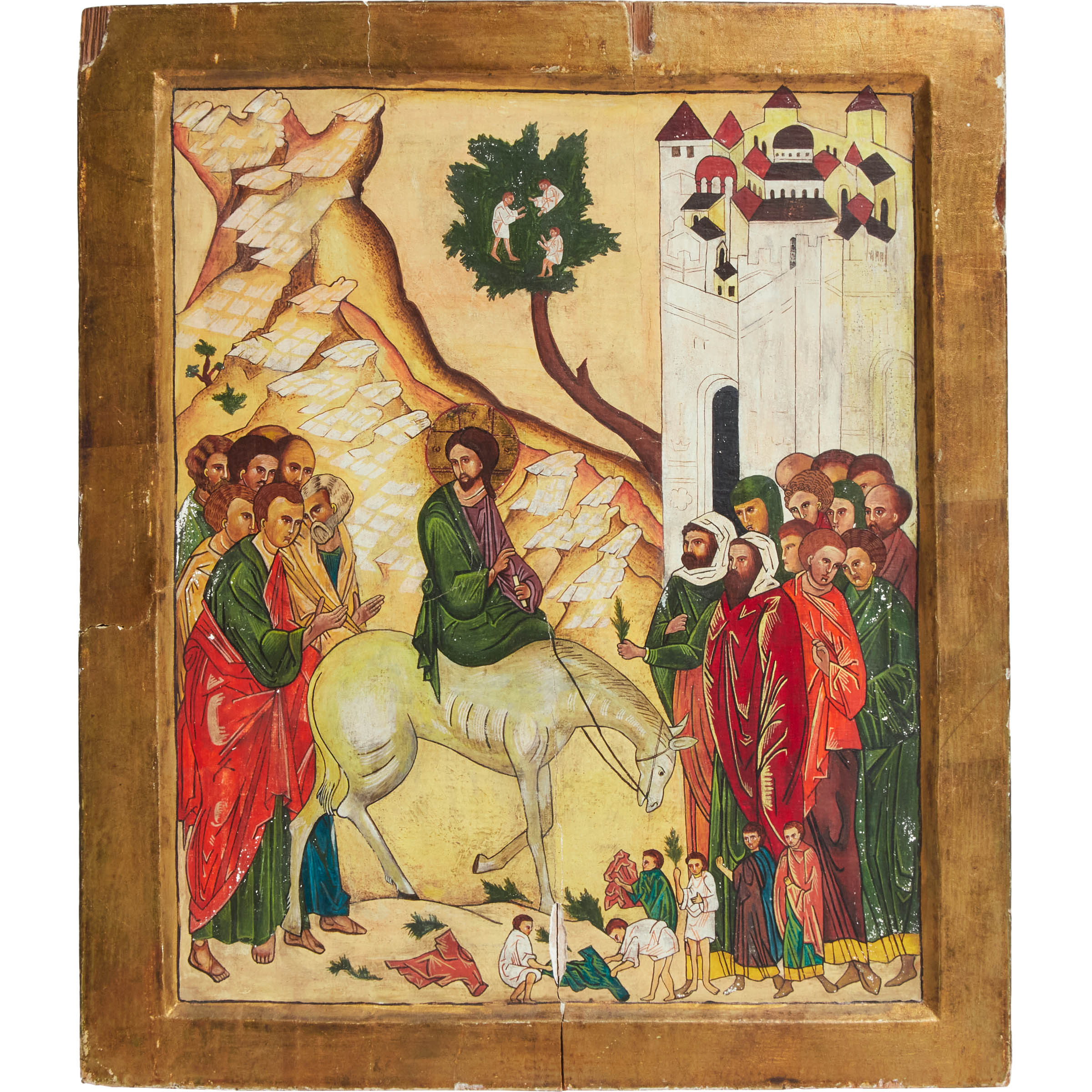 Russian Icon Entry of Christ into 3aac12