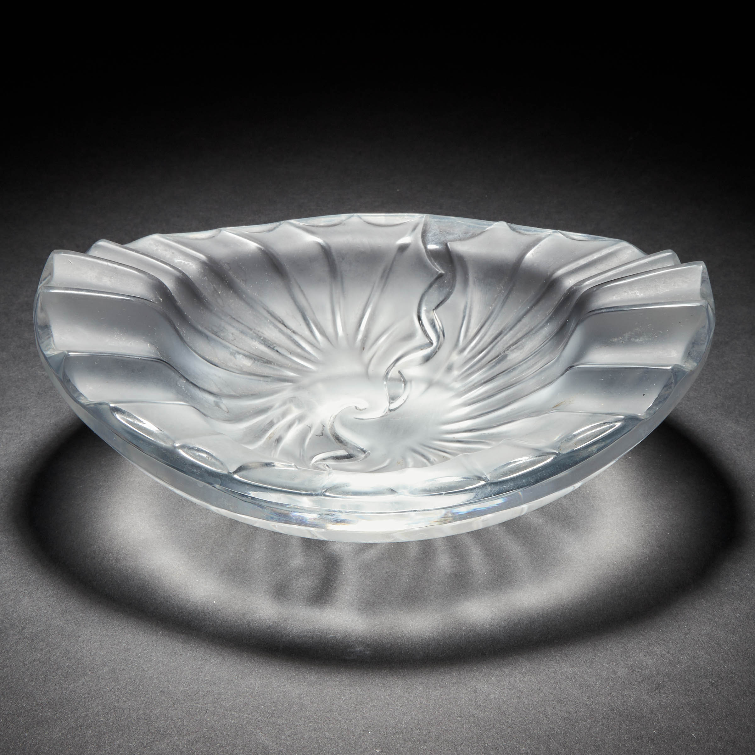  Nancy Lalique Moulded and Frosted 3aac31