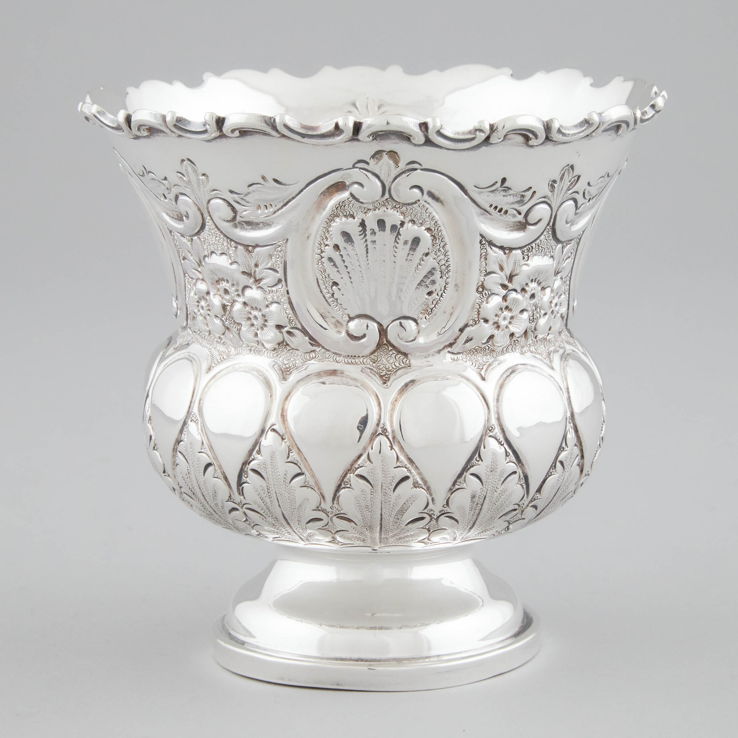 Edwardian Silver Thistle Shaped