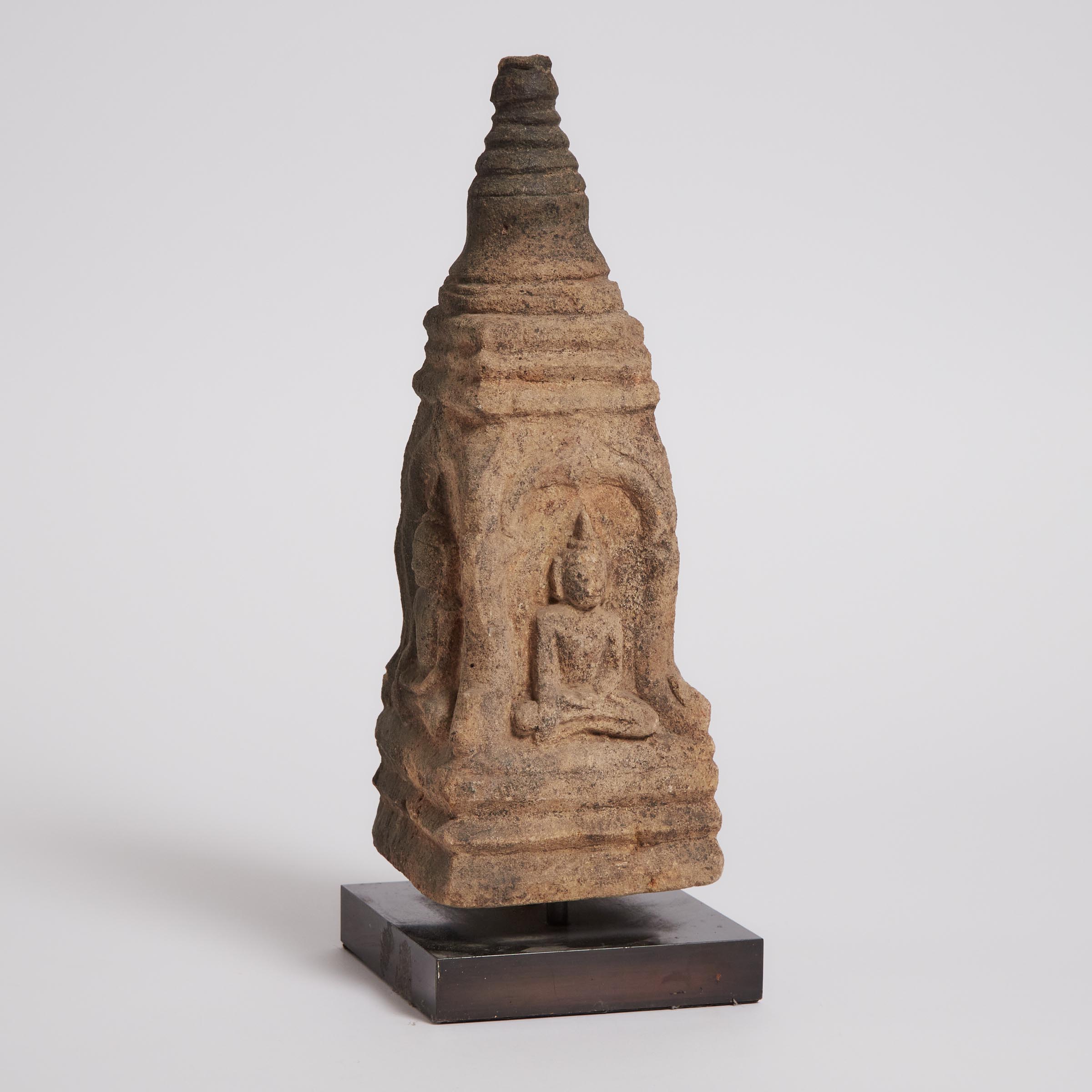 A Schist Model of a Stupa Thailand  3aad12