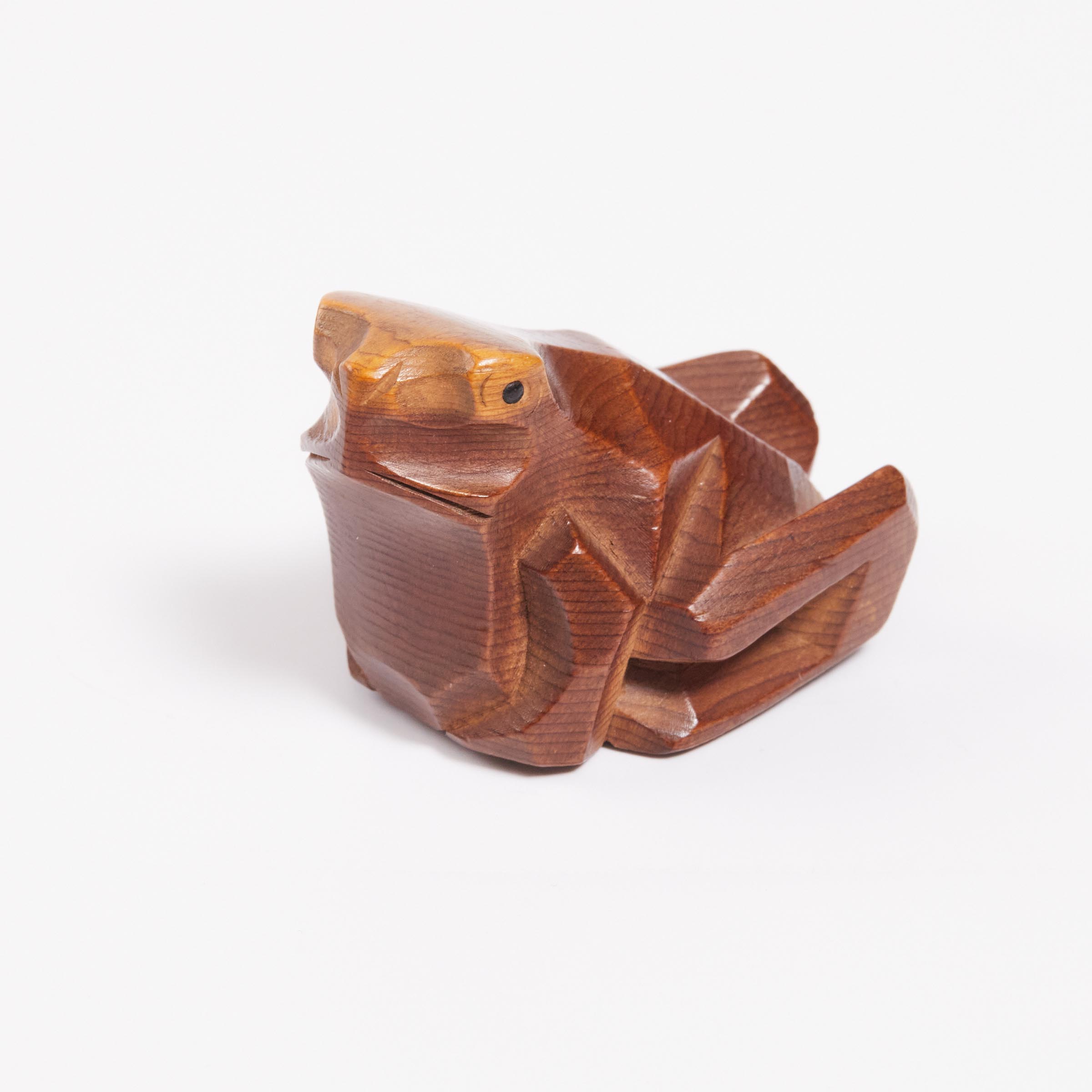 An Ittobori Pinewood Netsuke of