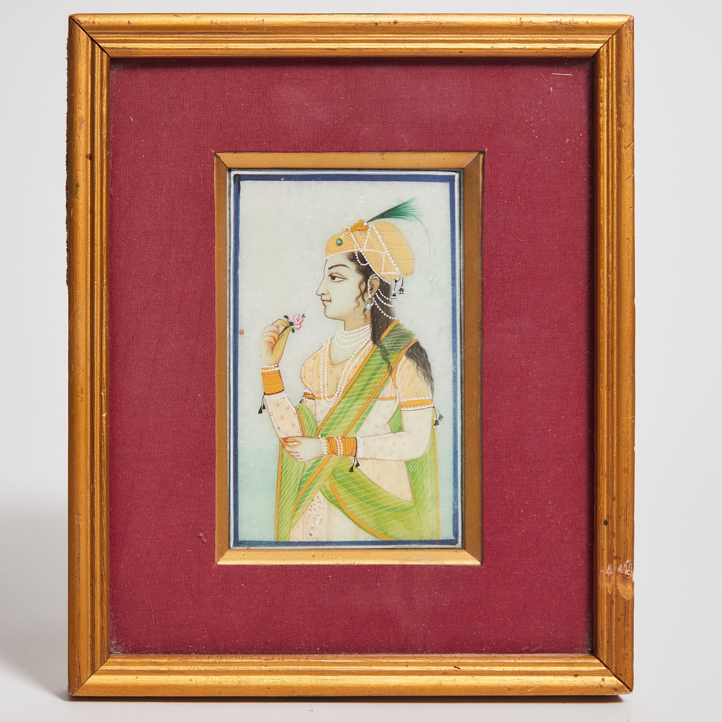 Mughal School, Portrait of a Lady,